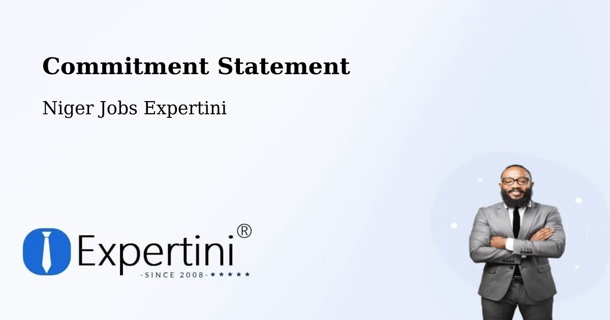 Corporate Commitment – Département D' Illéla - Niger Jobs Expertini